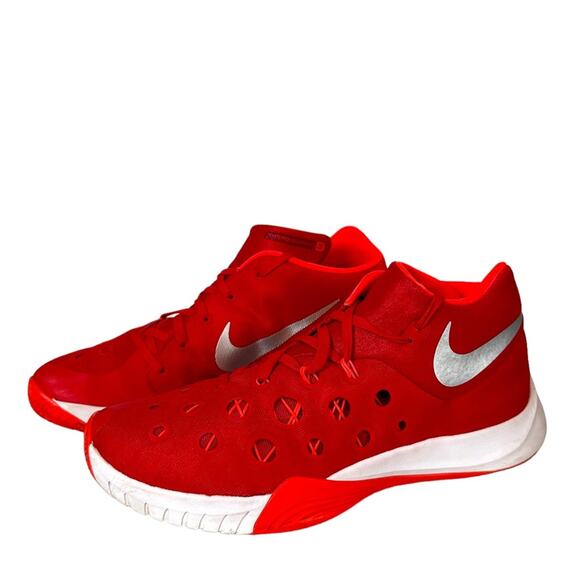 NIKE Zoom HyperQuickness 3 University Red Basketball Shoes Mens Size 13 Sneaker main image 7